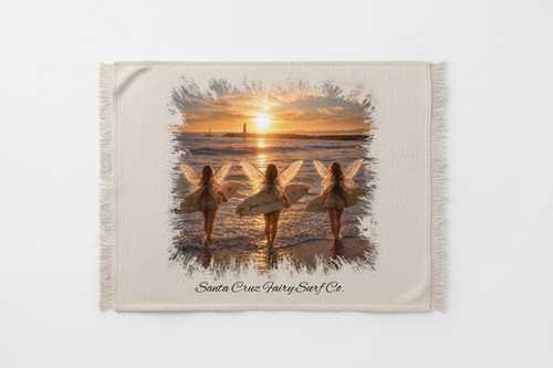 Blended Beach Blanket Mockup