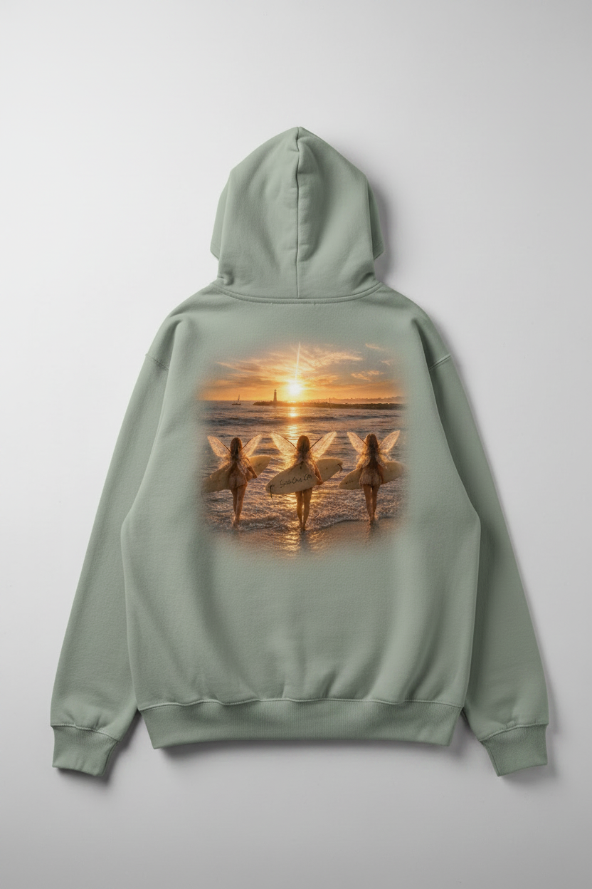Sea Mist Hoodie Mockup